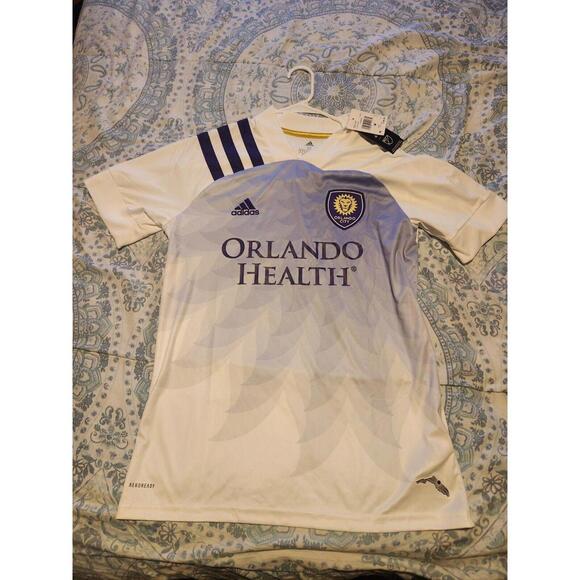 BNWT Orlando City 2021/2022 MLS Away Soccer Jersey Size M - Picture 1 of 3
